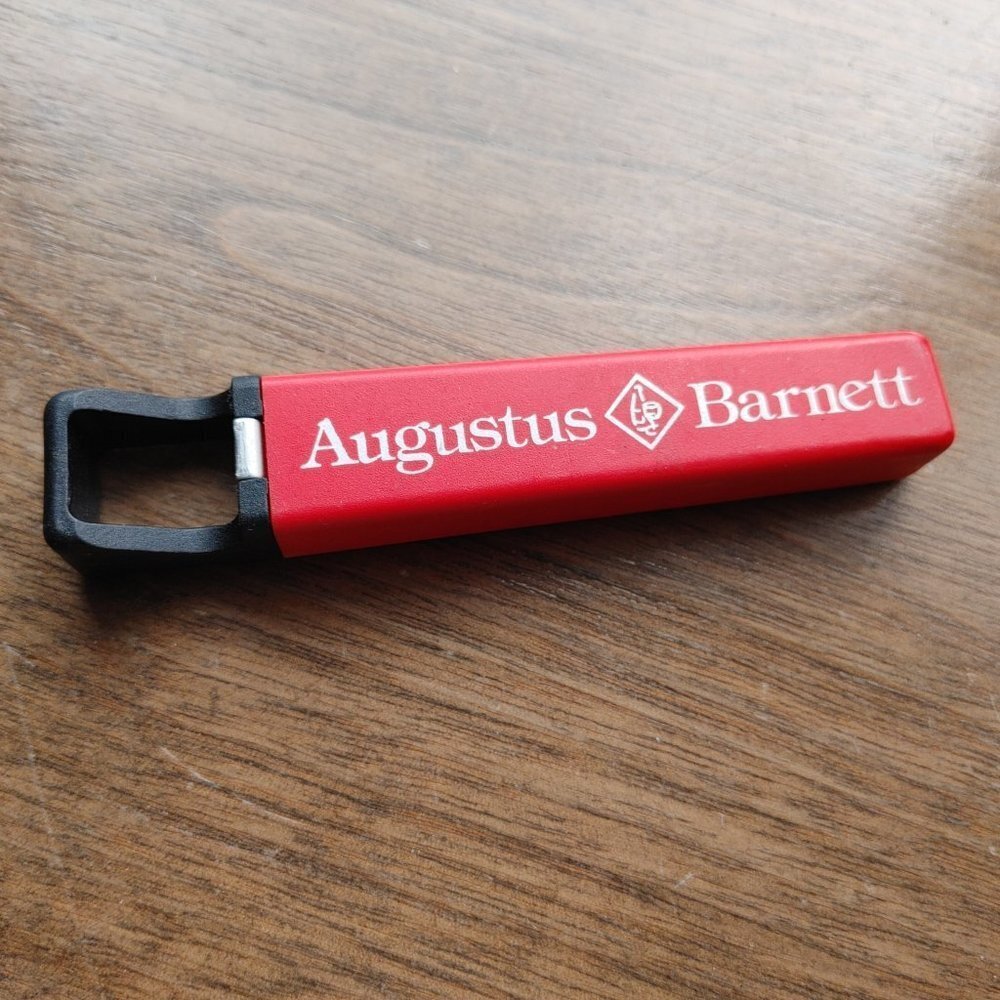 AUGUSTAS BARNETT Bottle Opener and Wine Cork Screw Opener Made in England